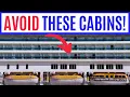 10 ABSOLUTE WORST CABINS TO AVOID ON A CRUISE SHIP - How to choose and avoid bad cruise staterooms