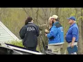Crews assess tornado damage in Amherst County
