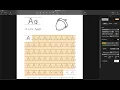 Create a Custom Tracing Worksheet with the Teaching Print Font