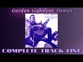Lagu Gordon Lightfoot Warner 7 Art Demos Complete Track List 1964 - 1966