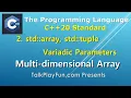 057 - std array std tuple std apply and Variadic Template Parameter Pack 2