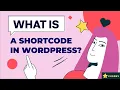 What is a Shortcode in WordPress