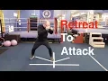 Lagu Boxing Footwork Drill - Retreat to Attack