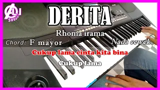 Download DERITA - Rhoma Irama - Karaoke Dangdut Korg Pa300 ( NADA CEWEK ) MP3