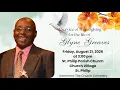 THE FUNERAL SERVICE OF GLYNE GREAVES