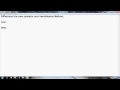 Java Interview Questions Difference between new operator and newInstance method Part 1
