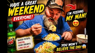 I Fed My Man All Weekend… His Reaction Says It All! 😳🍽️
