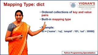 Mapping Dictionary Data Type in Python