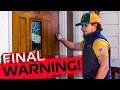 Customer CONFRONTED for NOT PAYING Lawn Care REPO
