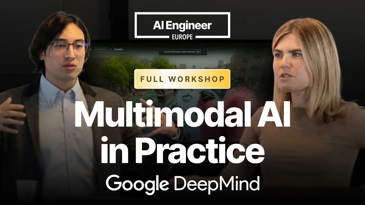 Prompt to Pipeline: Building with Google's Gen Media Stack — Paige & Guillaume, Google DeepMind: video thumbnail