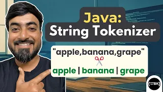 Java Program to Extract Tokens from a String Using a Delimiter