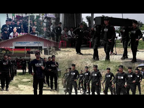 Download MP3 The 35th Hmar Martyrs' Day Observation 2024 Gun Salute _ HYA Tattephai Branch.