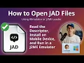 JAD File Extension Java Application Descriptor for Mobile Apps