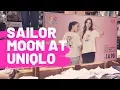 Trying on the NEW Sailor Moon UT Collection at Uniqlo SHOP WITH ME