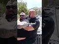 Download Lagu Eddie Hall gets held like a baby by Brian Shaw #baby