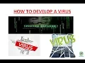 HOW TO DEVELOP A VIRUS I BATCH FILE APPLICATION BOMBER