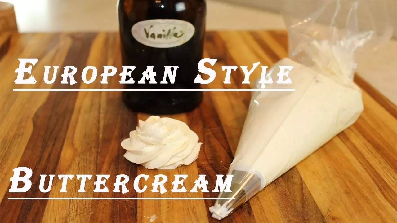 Homemade European Style  Buttercream