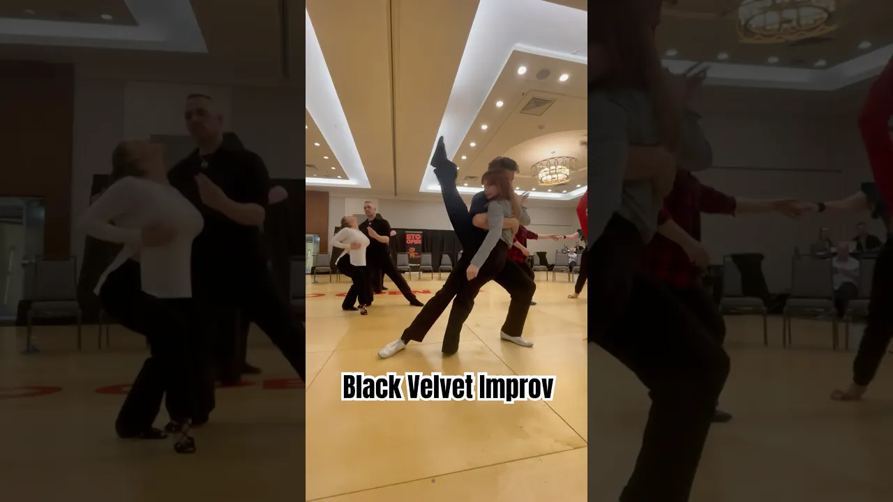 Our type of country swing 😉 #westcoastswing #blackvelvet
