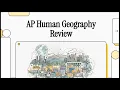 AP Human Geography Full Course Cram Review in Under 10 Minutes