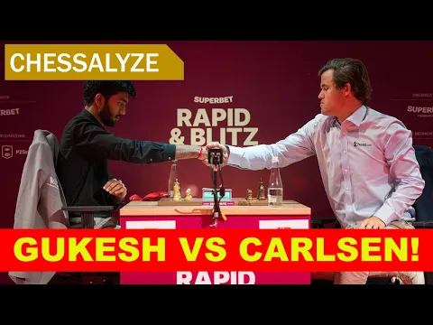 Download MP3 Duell zweier (Schach-)Monster👹| Gukesh vs Carlsen | Grand Chess Tour 2024 Rapid Runde 6