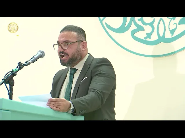 ⁣مشاركة الشاعر رضا السيد جعفر من العراق في مهرجان الغدير الدولي للشعر العربي 1445 هـ