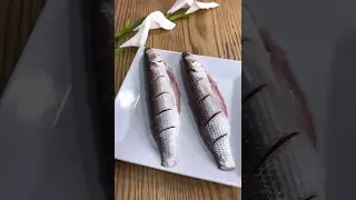 طريقة السمك مشوي بالفرن 