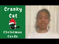 Zazzle Product Review Cranky Cat Christmas Cards