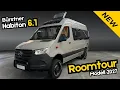 The new Burstner Habiton HMX 6 1 4x4 Sprinter secret prototype spotted INSTANTLY