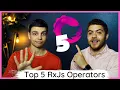 Top 5 Most Common RxJs Operators RxJs Map RxJs Tap RxJs SwitchMap RxJs TakeUntil RxJs Filter