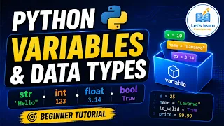 Python Variables Data Types Explained in Telugu 3