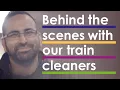 The hidden story of overnight train cleaners