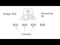 Google Kickstart 2020 - Allocation Problem in Python