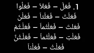 lagu tashrif shorof kitab al amtsilah at tashrifiyyah 