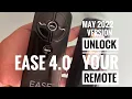 Unlock your Ease 4 0 remote May 2022 version