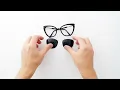 How to replace Tom Ford Simona TF717 lenses - Installation instructions from The Sunglass Fix