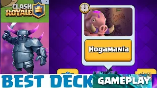 Clash Royale Hogamania Special Event Best Deck Gameplay