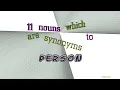 person - 15 nouns which are synonym of person sentence examples