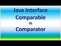 Java Interface Comparable Vs Comparator compare Vs compareTo