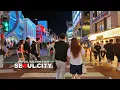 Download Lagu SEOUL CITY TRAVEL 17 - Seoul Evening Walk, Yeonnam-dong Cafe Street and Hongdae Street, South Korea