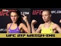 UFC 217 Weigh-Ins Joanna Jedrzejczyk vs Rose Namajunas