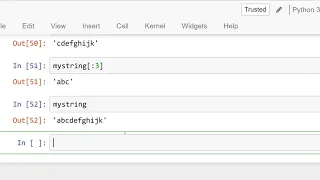 Slicing and Indexing with Strings in Python python tutorial pythonmade Lecture-5