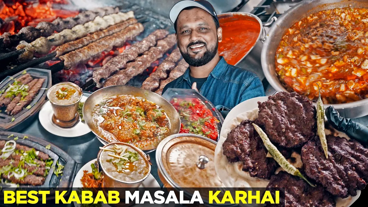 Best Mutton Kabab Karhai, Haleem, Chapli Kabab   Best Food at Al Jadeed Restaurant, Makkah to Jeddah