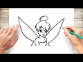 How To Draw Tinkerbell Step by Step and draw