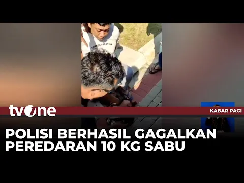 Peredaran Sabu 10 KG Berhasil Digagalkan Polisi