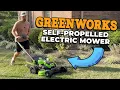 Greenworks 80V Lawn Mower Review 25 Self-Propelled BEAST Tested Best Cordless Mower 2025
