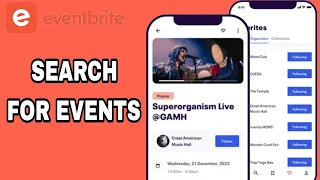 How To Search For Events On Eventbrite App