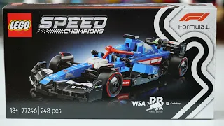 LEGO Speed Champions 77246 Visa Cash App RB VCARB 01 F1® - LEGO Speed Build Review