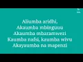 Diamond platnumz_ Naanzaje (lyrics) #Naanzaje