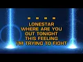 Norah Jones - Lonestar (Karaoke)