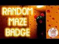 Roblox Cheese Escape - HOW TO GET THE RANDOM MAZE BADGE